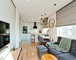 Mieszkanie z zielenią REALIZACJA - Salon, styl nowoczesny - zdjęcie od All Design Agnieszka Lorenc - Homebook
