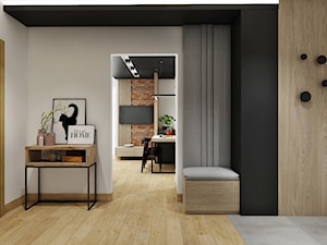 Nowoczesne mieszkanie na wynajem - Hol / przedpokój, styl nowoczesny - zdjęcie od All Design Agnieszka Lorenc