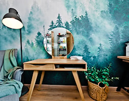 Mieszkanie z zielenią REALIZACJA - Biuro, styl nowoczesny - zdjęcie od All Design Agnieszka Lorenc - Homebook