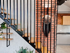 Realizacja projektu mieszkania z antresola - Schody, styl industrialny - zdjęcie od All Design Agnieszka Lorenc