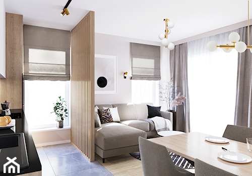 Mieszkanie Modern Classic - Salon, styl glamour - zdjęcie od All Design Agnieszka Lorenc
