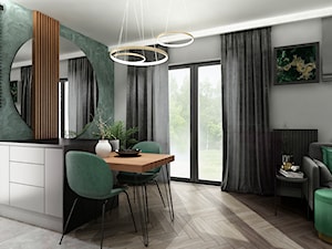 Mieszkanie z zielenią - Jadalnia, styl tradycyjny - zdjęcie od All Design Agnieszka Lorenc