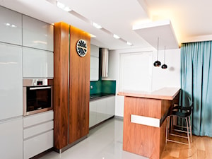 Mieszkanie w turkusach realizacja - Kuchnia, styl nowoczesny - zdjęcie od All Design Agnieszka Lorenc