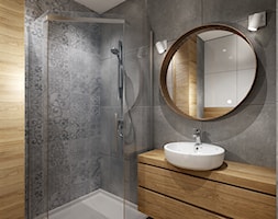 Mała łazienka 1 - Mała bez okna z punktowym oświetleniem łazienka, styl nowoczesny - zdjęcie od All Design Agnieszka Lorenc - Homebook