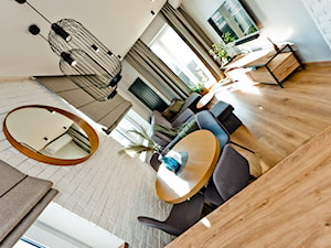 Mieszkanie z zielenią REALIZACJA - Salon, styl nowoczesny - zdjęcie od All Design Agnieszka Lorenc