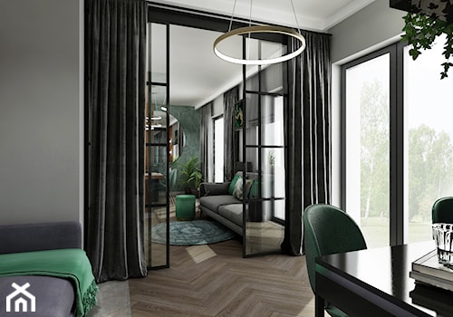 Mieszkanie z zielenią - Biuro, styl nowoczesny - zdjęcie od All Design Agnieszka Lorenc
