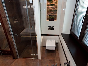 Metamorfoza łazienki - Średnia łazienka z oknem - zdjęcie od All Design Agnieszka Lorenc