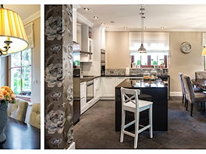 Kuchnia i jadalnia - New Hamptons Residence - zdjęcie od DeCandia Design