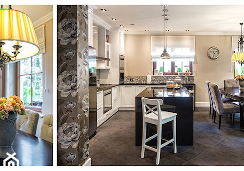 Kuchnia i jadalnia - New Hamptons Residence - zdjęcie od DeCandia Design