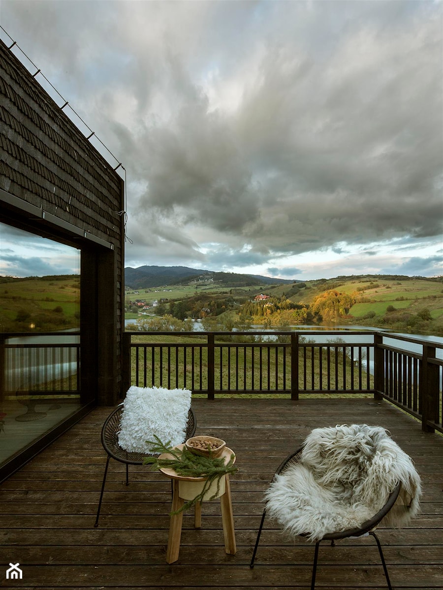 Mountain Cottage - budynek - Taras, styl nowoczesny - zdjęcie od exterio