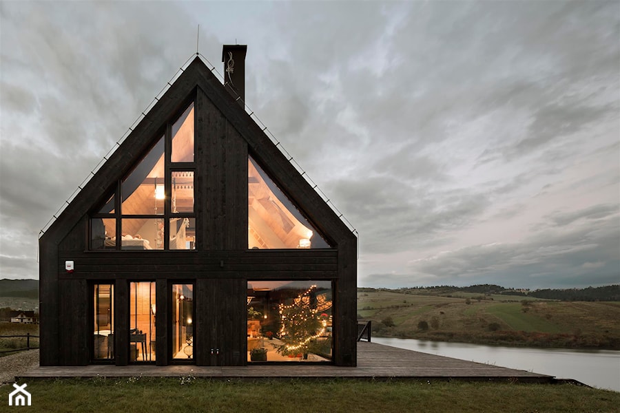 Mountain Cottage - budynek - Schody, styl nowoczesny - zdjęcie od exterio