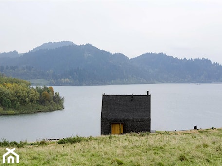 Aranżacje wnętrz - Domy: Mountain Cottage - budynek - Nowoczesne domy, styl nowoczesny - exterio. Przeglądaj, dodawaj i zapisuj najlepsze zdjęcia, pomysły i inspiracje designerskie. W bazie mamy już prawie milion fotografii!