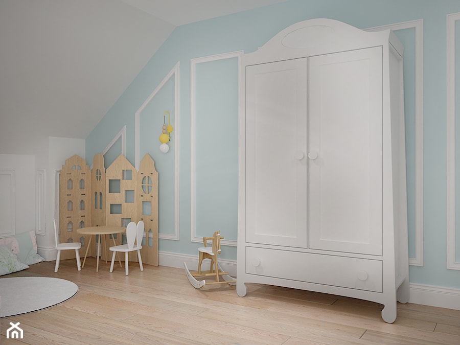 DOM JEDNORODZINNY 188,6 m2 KRAKÓW, POLSKA - Pokój dziecka, styl tradycyjny - zdjęcie od Dream Design