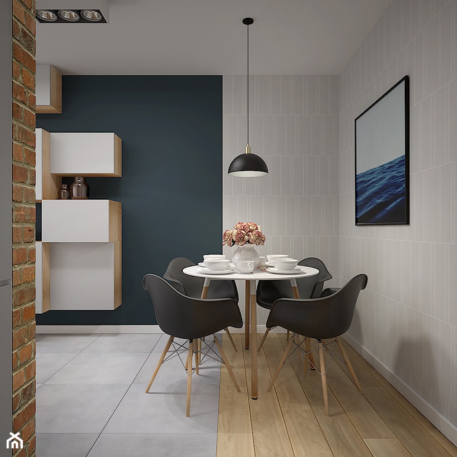 MIESZKANIE 39,6 M2 KRAKÓW, POLSKA - Jadalnia, styl nowoczesny - zdjęcie od Dream Design