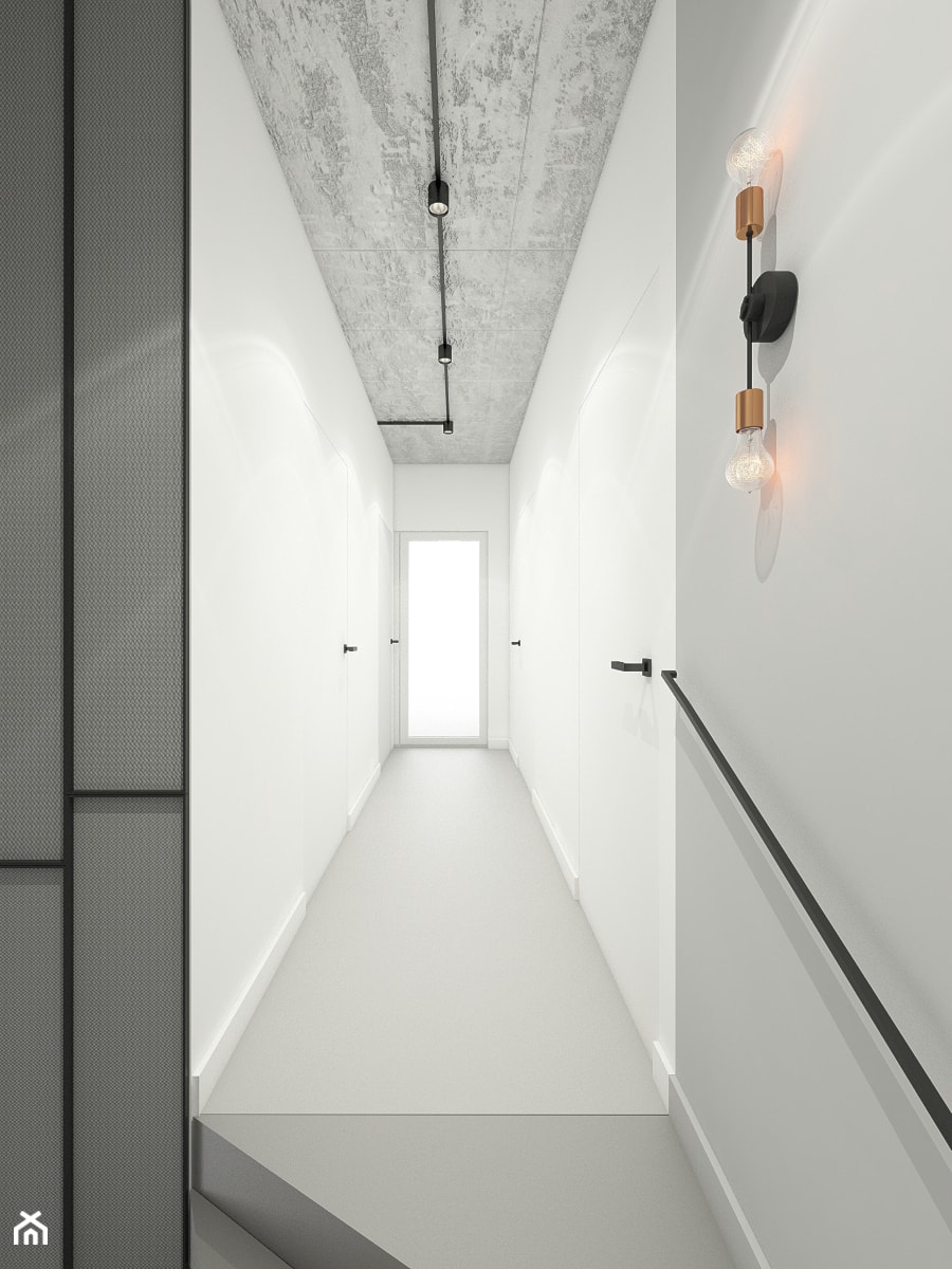 MIESZKANIE 102 m2, KRAKÓW - Hol / przedpokój, styl nowoczesny - zdjęcie od Dream Design