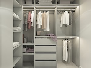 MIESZKANIE 102 m2, KRAKÓW - Garderoba, styl nowoczesny - zdjęcie od Dream Design