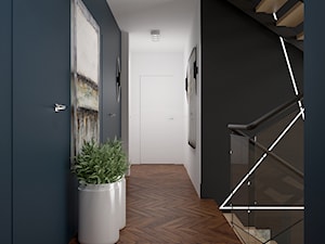 DOM JEDNORODZINNY 211,3 m2 PRZYBYSŁAWICE - Hol / przedpokój, styl nowoczesny - zdjęcie od Dream Design