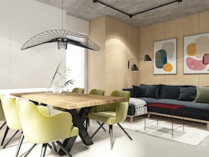 MIESZKANIE 102 m2, KRAKÓW - Jadalnia, styl nowoczesny - zdjęcie od Dream Design