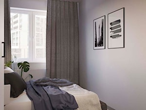 MIESZKANIE 38,5 m2 - Sypialnia, styl nowoczesny - zdjęcie od Dream Design