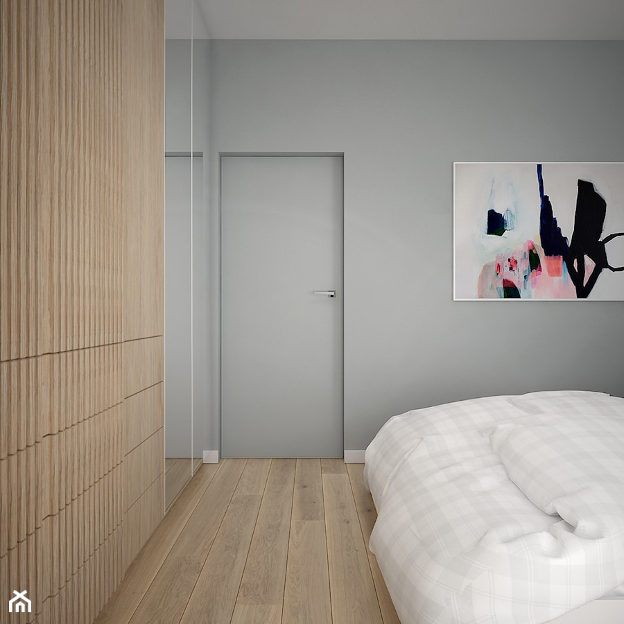 MIESZKANIE 72 m2 KRAKÓW, POLSKA - Sypialnia, styl nowoczesny - zdjęcie od Dream Design
