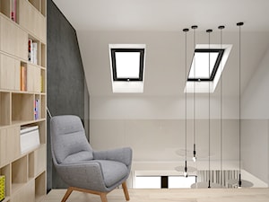 DOM JEDNORODZINNY 200 m2, KRAKÓW - Hol / przedpokój, styl nowoczesny - zdjęcie od Dream Design
