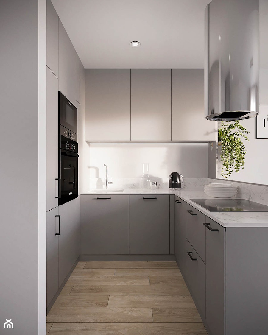 MIESZKANIE 51 m2 - Kuchnia, styl nowoczesny - zdjęcie od Dream Design
