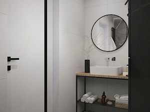 MIESZKANIE 38,5 m2 - Łazienka, styl industrialny - zdjęcie od Dream Design