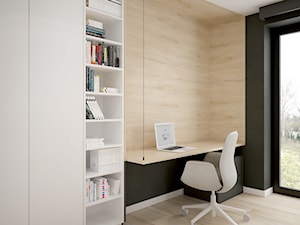 DOM JEDNORODZINNY 200 m2, KRAKÓW - Biuro, styl nowoczesny - zdjęcie od Dream Design