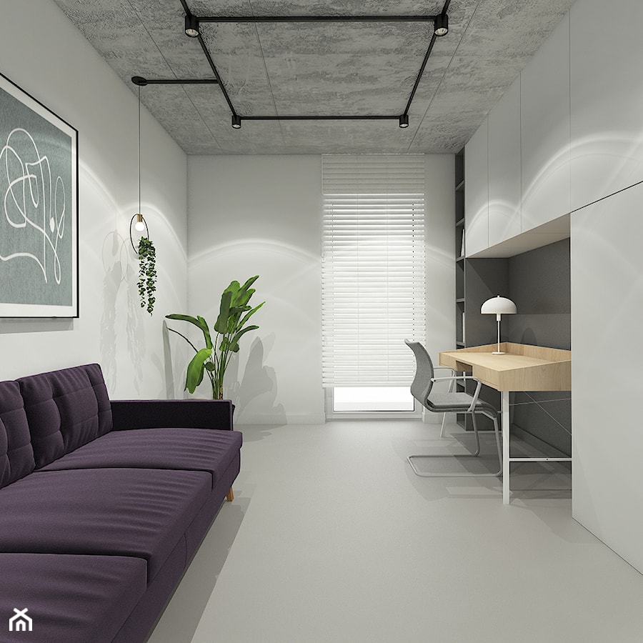 MIESZKANIE 102 m2, KRAKÓW - Biuro, styl nowoczesny - zdjęcie od Dream Design