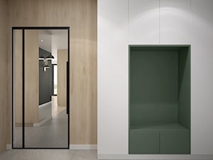 DOM JEDNORODZINNY 200 m2, KRAKÓW - Hol / przedpokój, styl nowoczesny - zdjęcie od Dream Design