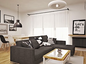 Projekt wnętrza mieszkania w Wiślanych Tarasach - zdjęcie od Dream Design