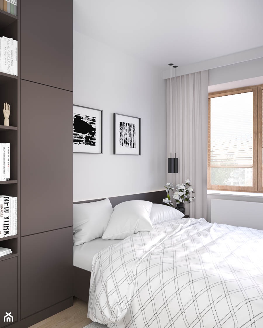 MIESZKANIE 69,2 m2 - Sypialnia, styl nowoczesny - zdjęcie od Dream Design