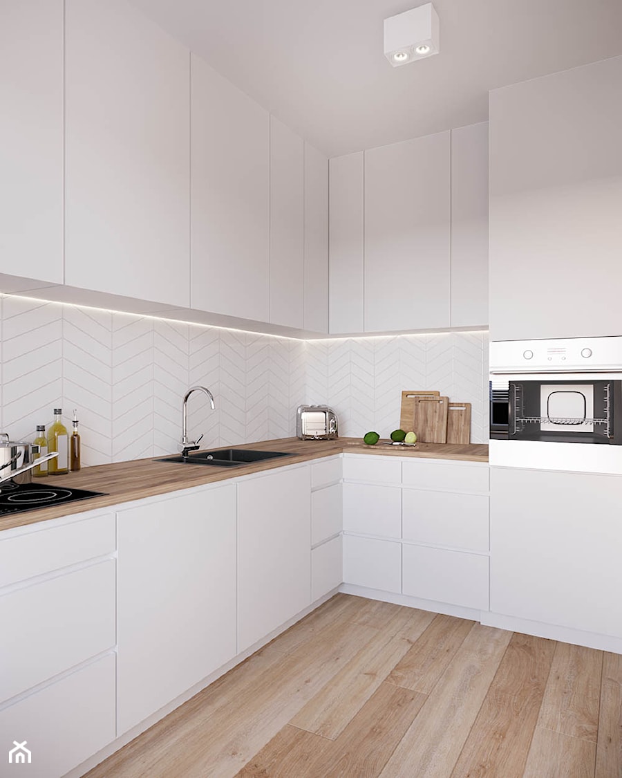 MIESZKANIE 69,2 m2 - Kuchnia, styl nowoczesny - zdjęcie od Dream Design