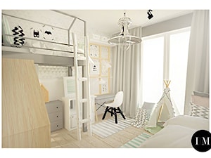 Projekt pokoju dziecięcego - Pokój dziecka, styl skandynawski - zdjęcie od Interior Maker wnętrza