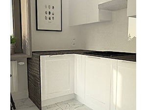 Projekt apartamentu 70m2 w Białymstoku - Kuchnia, styl skandynawski - zdjęcie od Interior Maker wnętrza