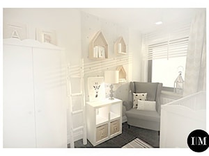Projekt apartamentu 70m2 w Białymstoku - Pokój dziecka, styl skandynawski - zdjęcie od Interior Maker wnętrza
