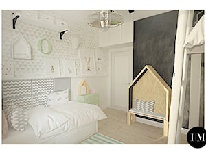 Projekt pokoju dziecięcego - Pokój dziecka, styl skandynawski - zdjęcie od Interior Maker wnętrza