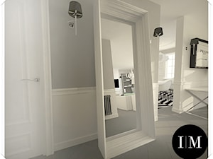 Projekt apartamentu w Warszawie - Hol / przedpokój, styl nowoczesny - zdjęcie od Interior Maker wnętrza