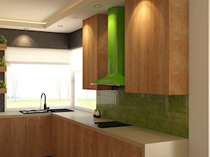 Dom na Białołęce w stylu Eco - Kuchnia - zdjęcie od Beautiful Minds Projektowanie Wnętrz
