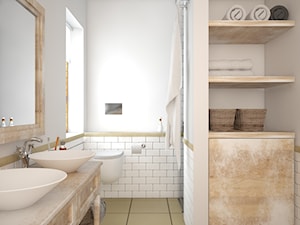Elegancka łazienka w stylu klasycznym - zdjęcie od Beautiful Minds Projektowanie Wnętrz