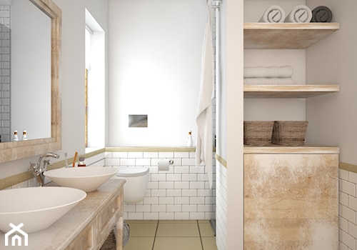 Elegancka łazienka w stylu klasycznym - zdjęcie od Beautiful Minds Projektowanie Wnętrz