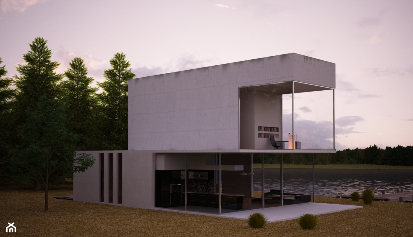 Dom nad jeziorem Dyrektora Artystycznego - zdjęcie od Beautiful Minds Projektowanie Wnętrz - Homebook