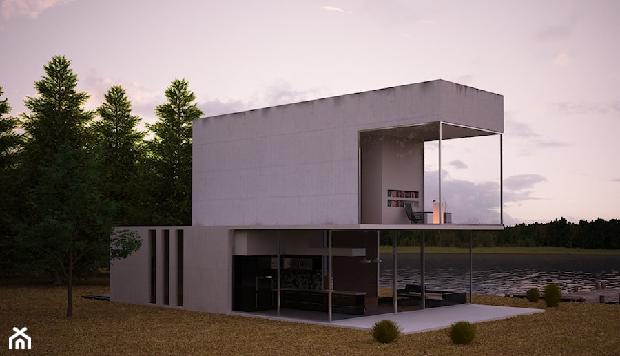 Dom nad jeziorem Dyrektora Artystycznego - zdjęcie od Beautiful Minds Projektowanie Wnętrz