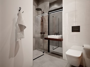 Mała łazienka w stylu loft - zdjęcie od Beautiful Minds Projektowanie Wnętrz