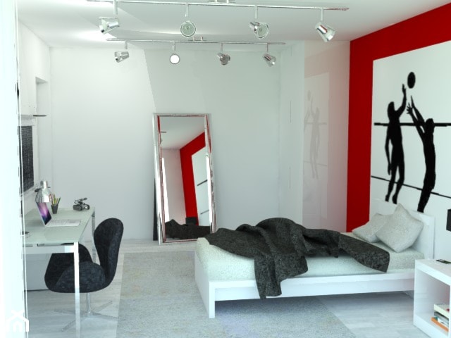 pokój Młodego siatkarza - zdjęcie od Beautiful Minds Projektowanie Wnętrz