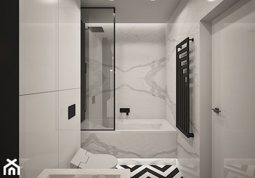 Stylowa łazienka w Apartamencie - zdjęcie od Beautiful Minds Projektowanie Wnętrz