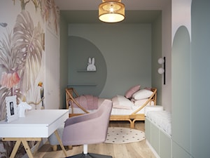 Apartament w stylu retro - Pokój dziecka, styl skandynawski - zdjęcie od Beautiful Minds Projektowanie Wnętrz