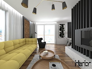 Apartament Żerań - Salon, styl nowoczesny - zdjęcie od interior art studio