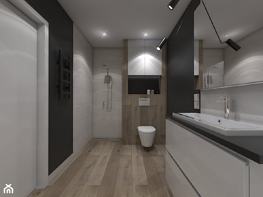 łazienka styl minimalistyczny - zdjęcie od interior art studio
