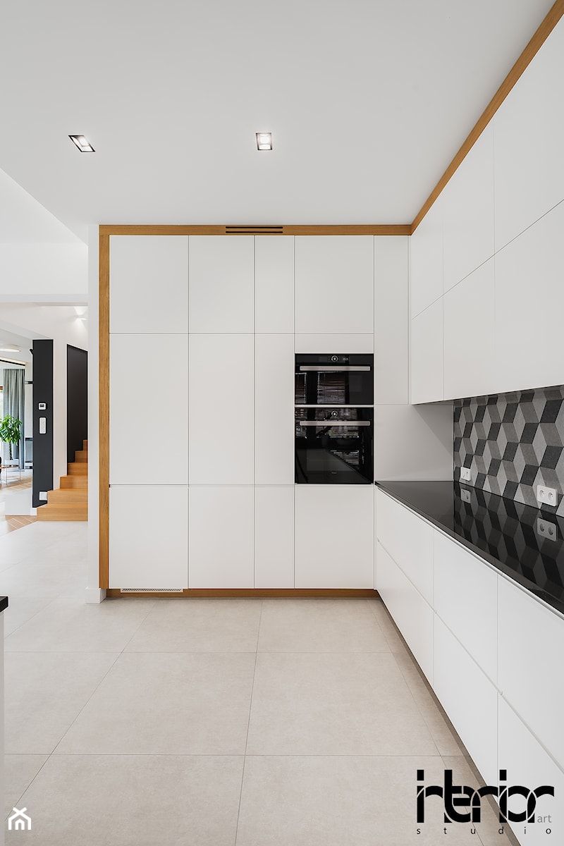 Realizacja domu jednorodzinnego - Kuchnia, styl nowoczesny - zdjęcie od interior art studio